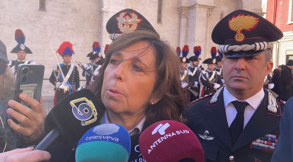 Isabella Rauti Carabinieri Barletta